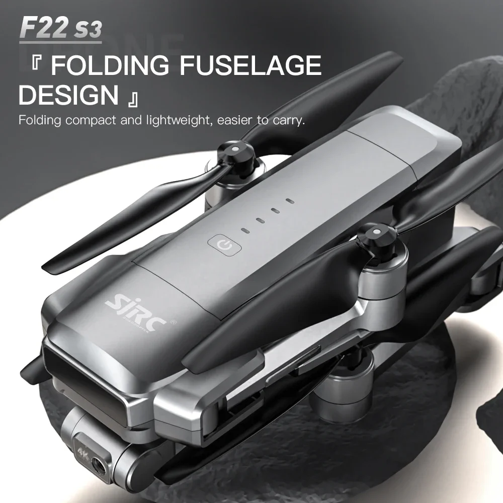 Drone Surveying - SJRC F22 S3 pro Foldable RC