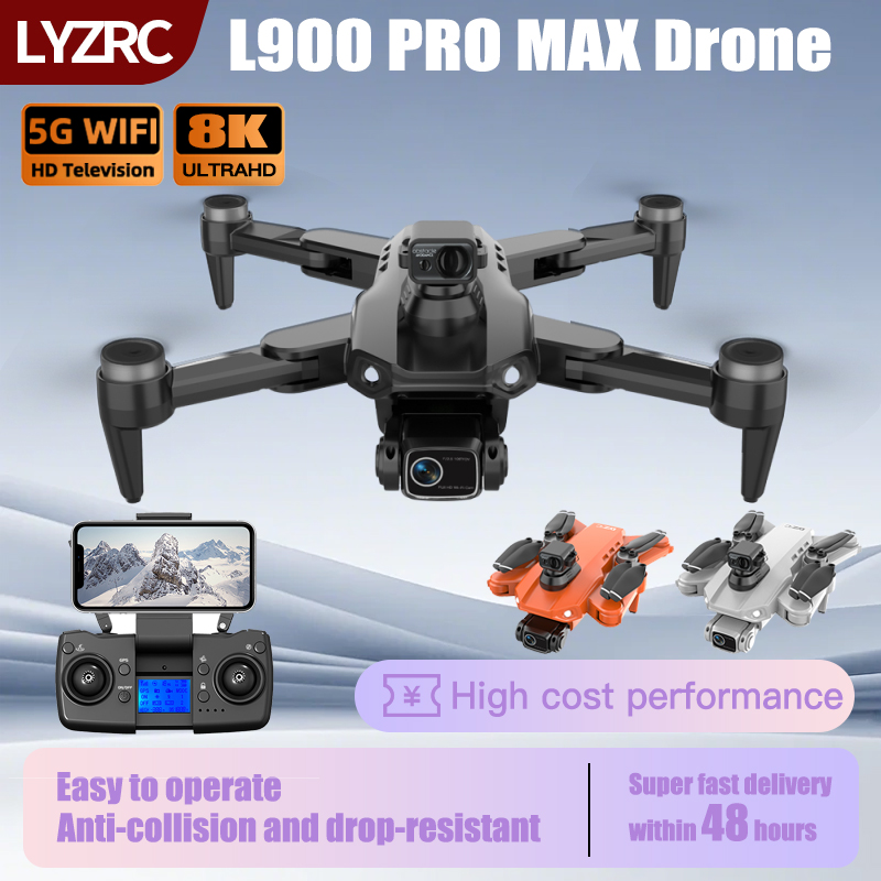 Drone Surveying - LYZRC L900 PRO MAX Laser obstacle