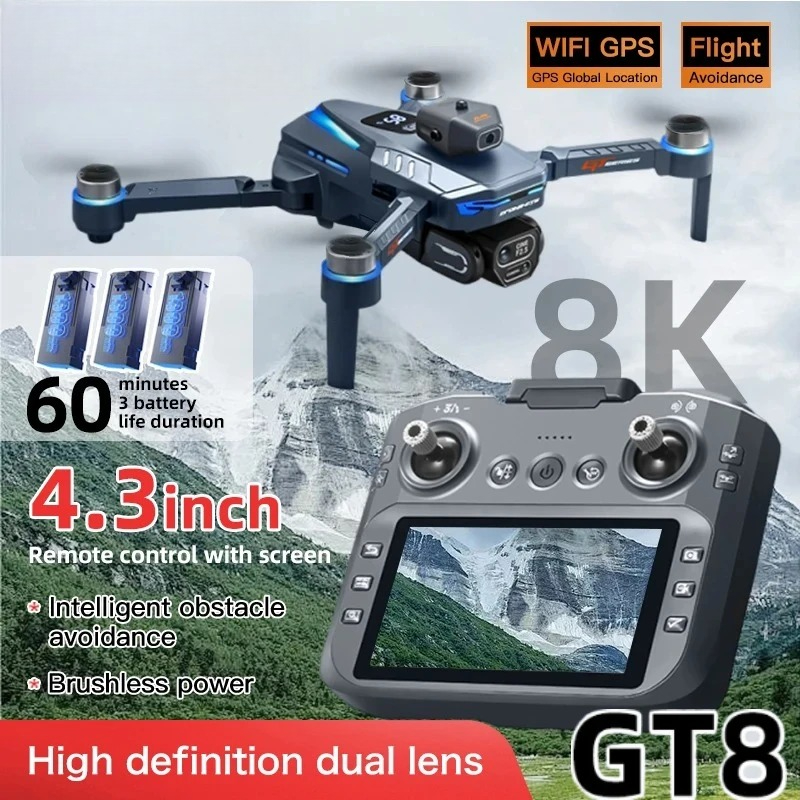 Original GT8 Drone 8K Professi - đánh giá và giá Drone Surveying