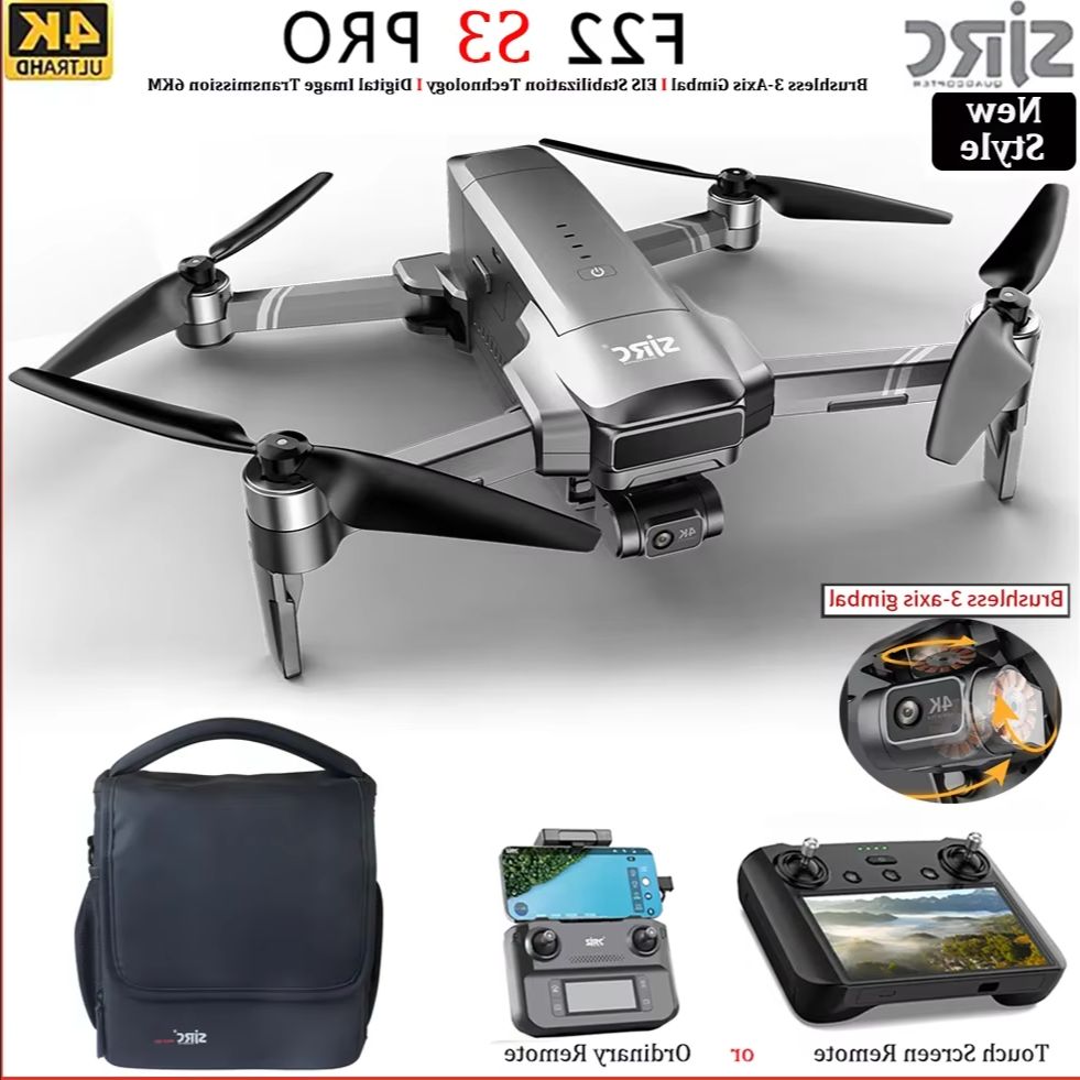 SJRC F22 S3 pro Foldable RC Qu - đánh giá và giá Drone Surveying