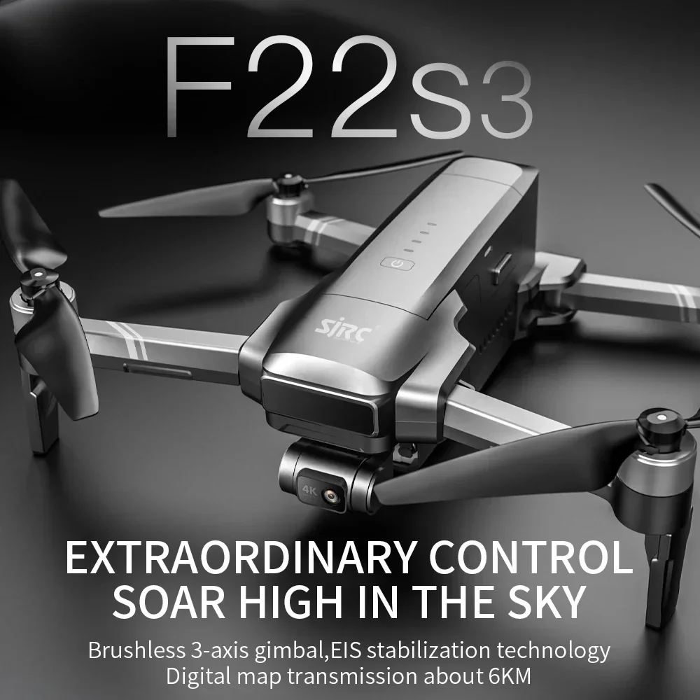 SJRC F22 S3 pro Foldable RC Qu - đánh giá và giá Drone Surveying